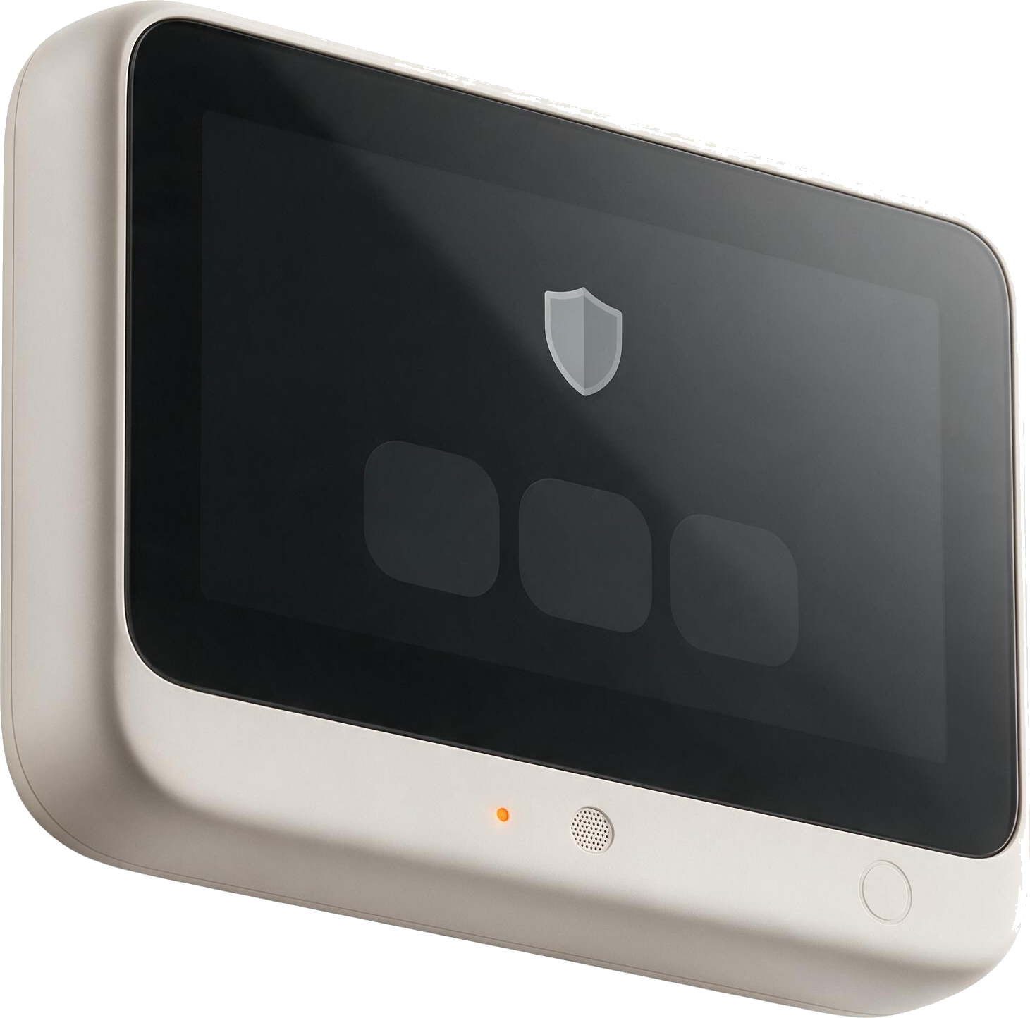 Panel de alarma moderno